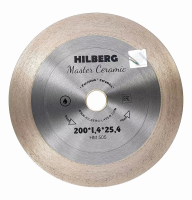 Диск алмазный отрезной 200*25,4 Hilberg Master Сeramic HM505
