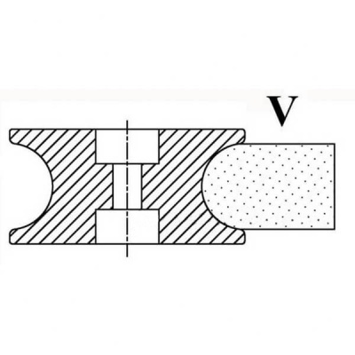 Профильная фреза сегментная гранит V30 #0